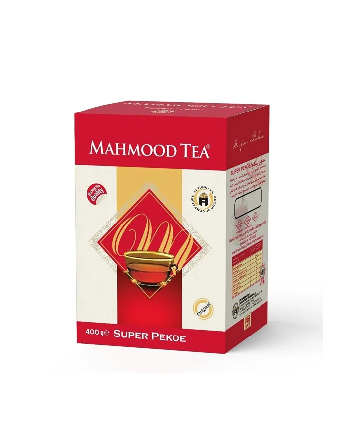 Mahhmood Tea Super Pekoe Ithal Seylan Sri Lanka Ceylon Dökme Çayı 400 gr