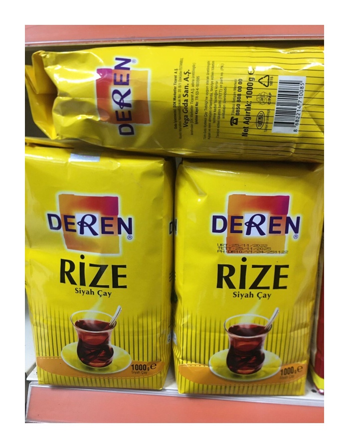 RİZE ÇAY AKŞAM KEYFİ 1000 GR X 3 PAKET TOPLAM 3 KĞ