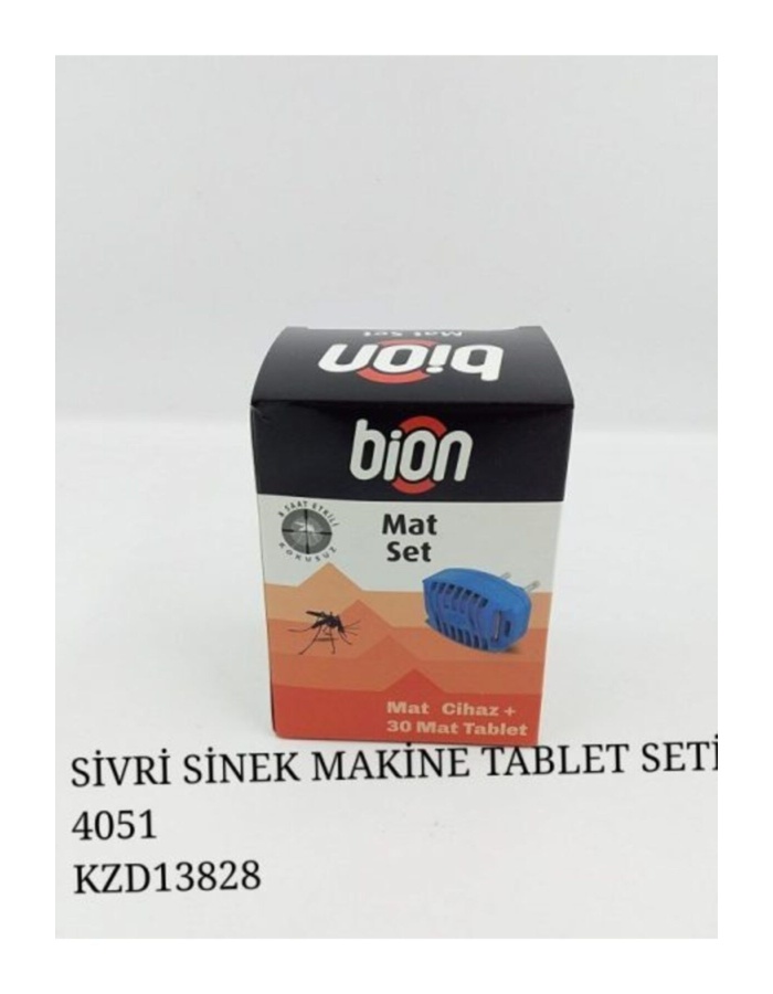 Bion Sivri Sinek Kovucu Mat Set 30lu Tablet + Makına / 4051