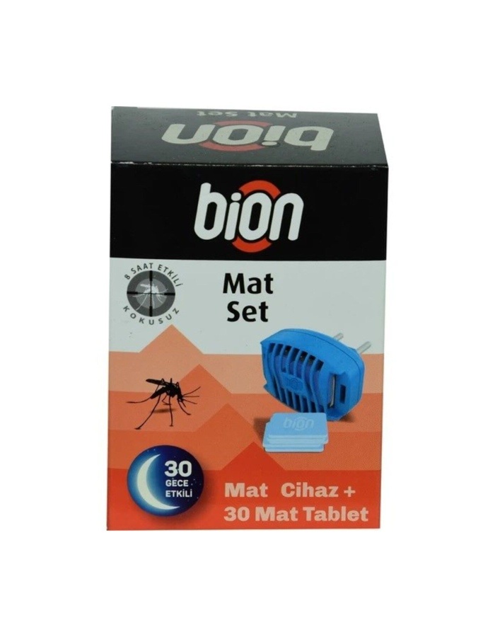 Mat Set Cihazı ve 30 Mat Kokusuz Tablet Kovucu 30 Gece Etkili Set 8694357340517