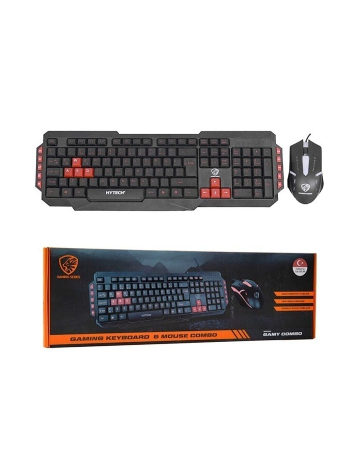 Hkm-58 Gamy Plus Siyah Usb Q Gaming Oyuncu Klavye Mouse