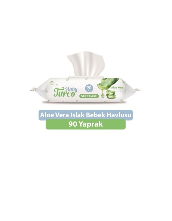 Soft Care Aloe Vera Islak Mendil 90 Lı Paket 6 Adet 540 Yaprak