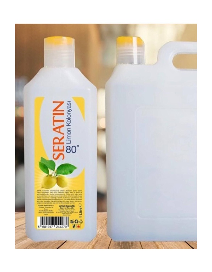 Seratın 80 Derece Limon Kolonyası 1 lt