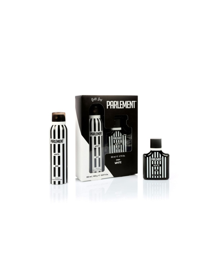 Erkek Parfüm Seti White 50 Ml Edt 150 Ml Deodorant