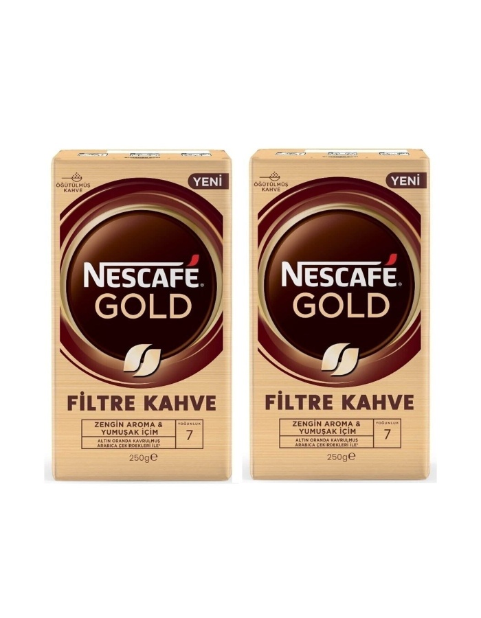 Gold Filtre Kahve 250 Gr 2 Adet