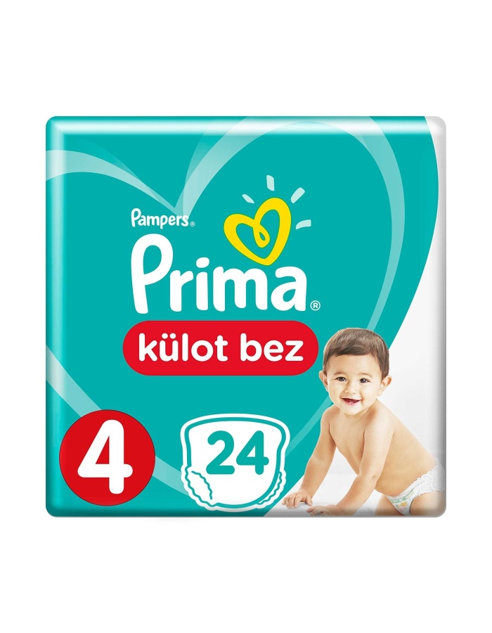 Külot Bebek Bezi 4 Beden Maxi Tekli Paket 24 Adet