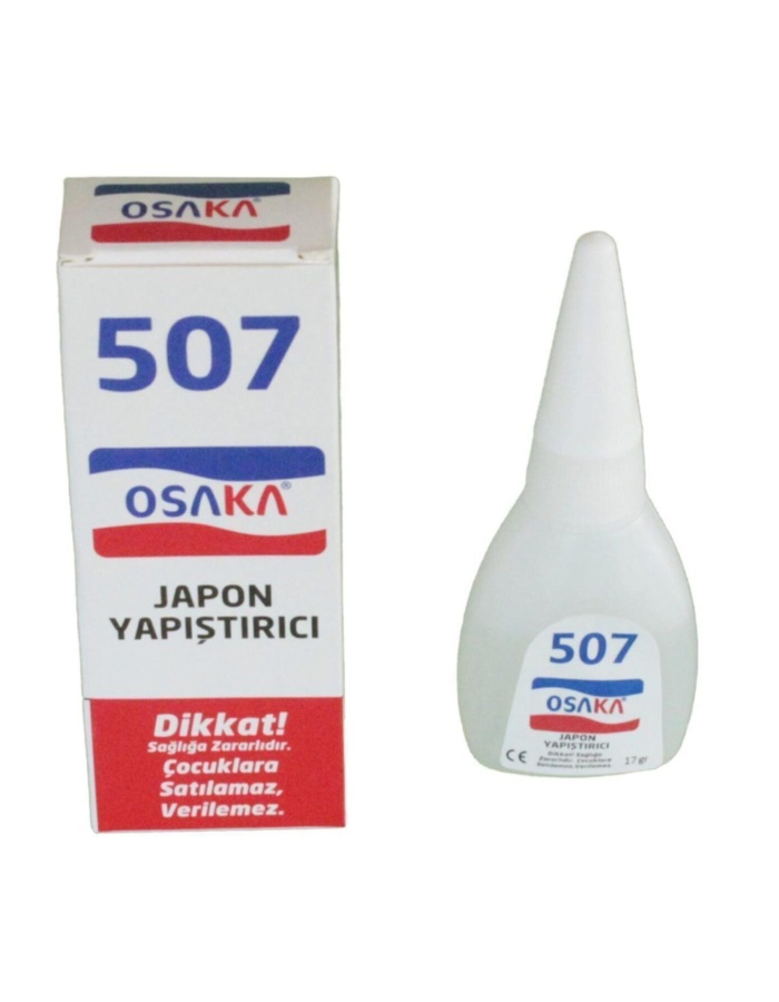 Osaka 507 Japon Yapıştırıcısı Hızlı Güçlü Süper Yapıştırıcı 17gr