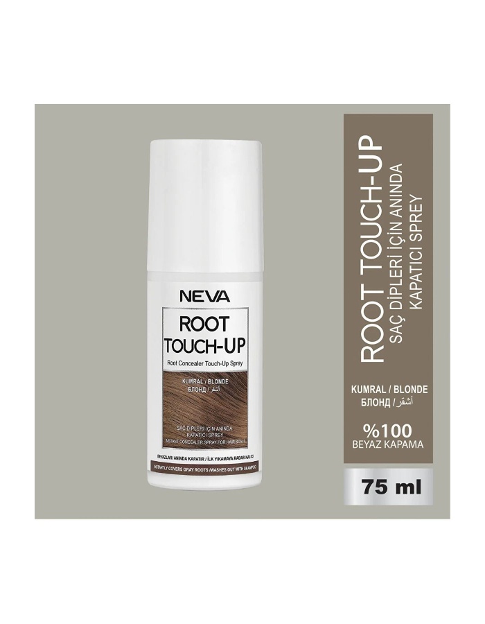 Root Touch-Up Kumral Saç Dipleri Için Anında Kapatıcı Sprey 75ml 9 Farklı Renk Seçenekleriyle