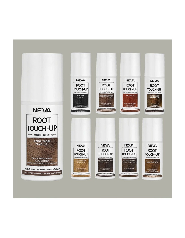 Root Touch-Up Kumral Saç Dipleri Için Anında Kapatıcı Sprey 75ml 9 Farklı Renk Seçenekleriyle