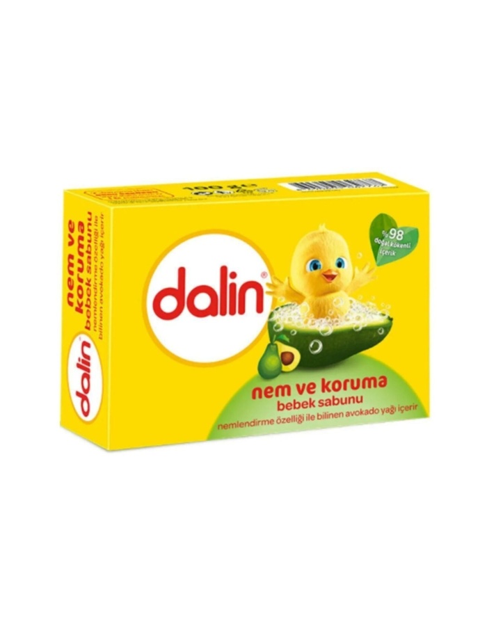 DALİN bebek kolonyası bıcı bıcı kokusu kolonya 150 ml bebek sabunu 2 si bir arada 100 ml