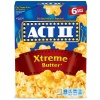 ACT II Extreme Butter Microwave 6 Paket Popcorn  468 Gr.