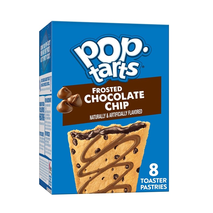 Kelloggs Pop Tarts Frosted Chocolate Chip 8 Adet 384 Gr.