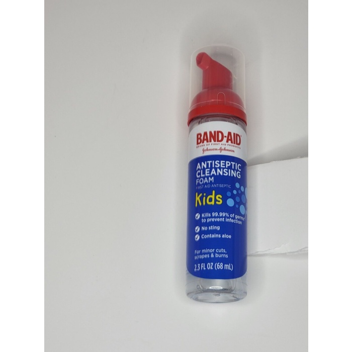 Band Aid Antiseptic Cleansing Foam Kids 68 mL.