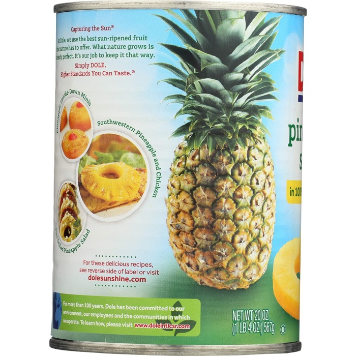 Dole Pineapple Slices 567 Gr.