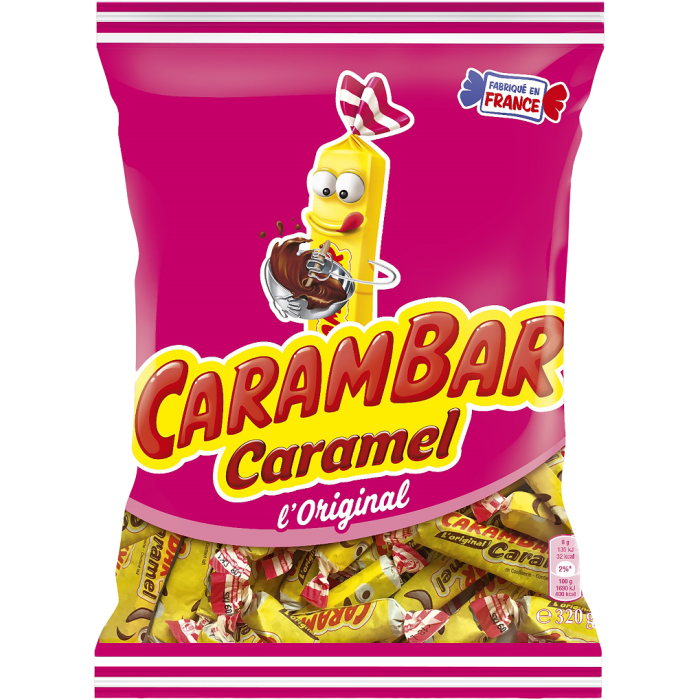 Carambar Caramel Original Candy 320 Gr.