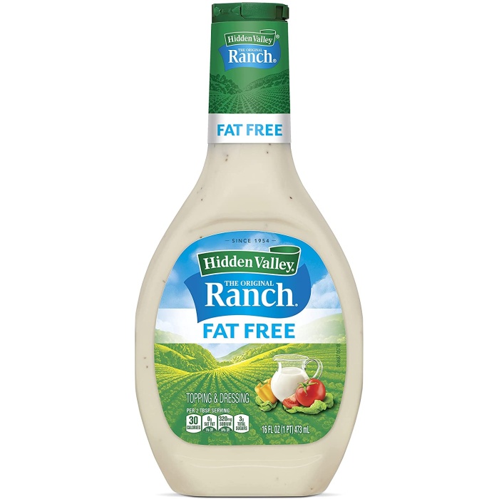 Hidden Valley Original Ranch Fat Free Sos 473 mL.