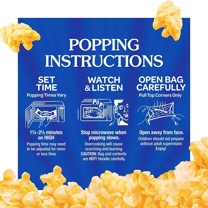 ACT II Butter Lovers Microwave 6 Paket  Popcorn  468 Gr.