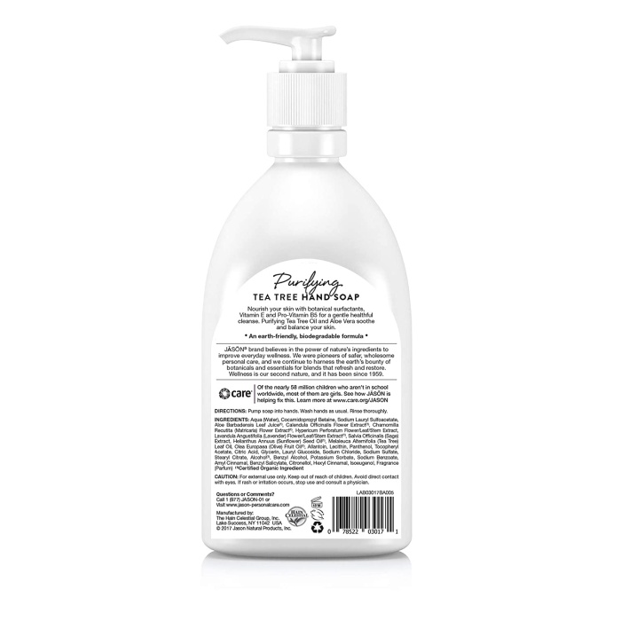 Jasön Tea Tree Body Wash 473 mL.