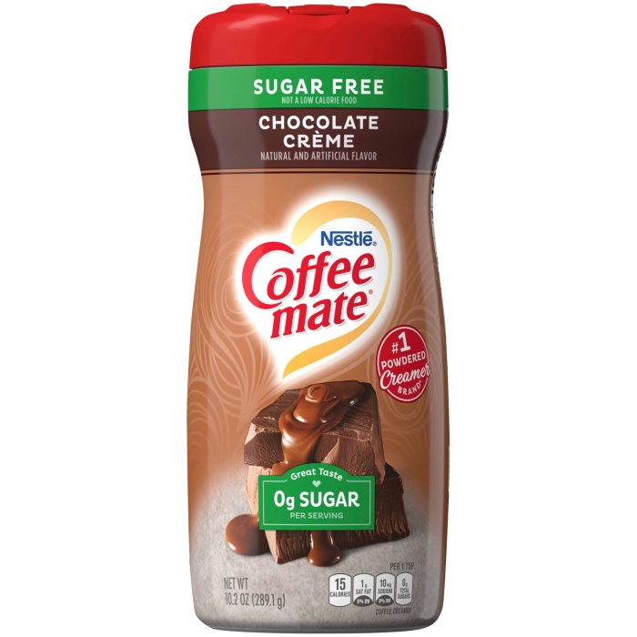 Nestle Coffee Mate Chocolate Creme Sugar Free 289,1 Gr.