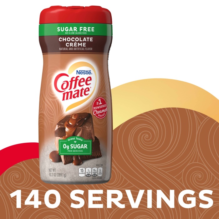 Nestle Coffee Mate Chocolate Creme Sugar Free 289,1 Gr.