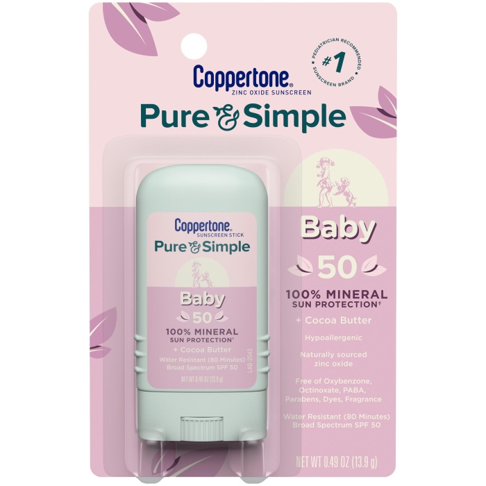 Coppertone Pure & Simple Baby 50 Faktör Stick 13,9 Gr.