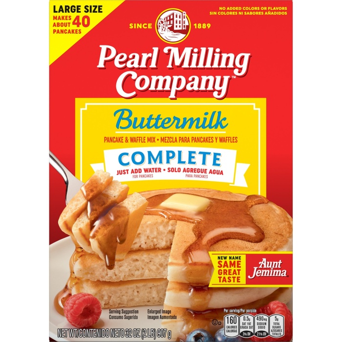 Aunt Jemima Pearl Milling Buttermilk Complete 907 Gr.