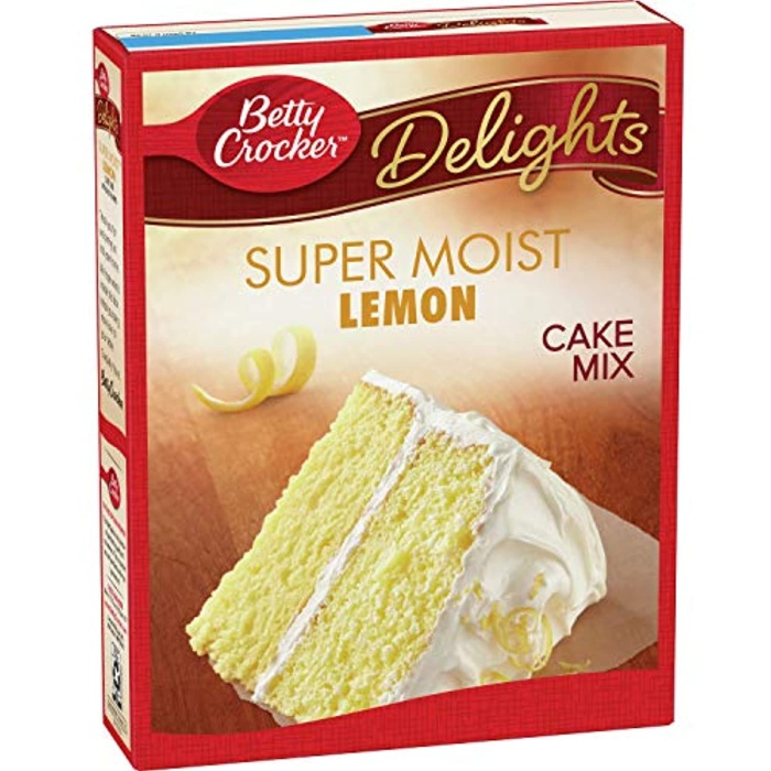 Betty Crocker Super Moist Lemon Cake Mix 432 Gr.