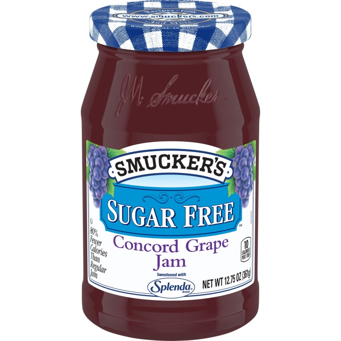 Smuckers Sugar Free Concord Grape Jam 361 Gr.