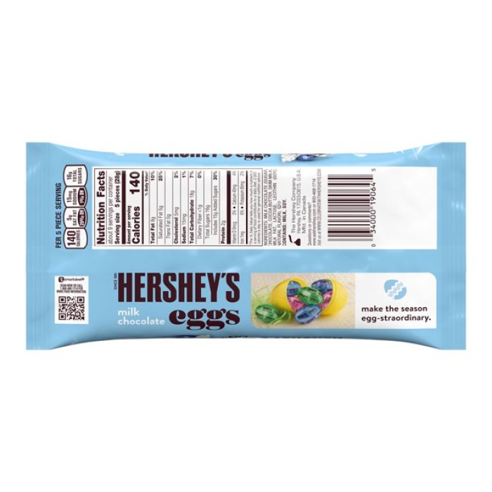 Hersheys Milk Chocolate Eggs 255 Gr.