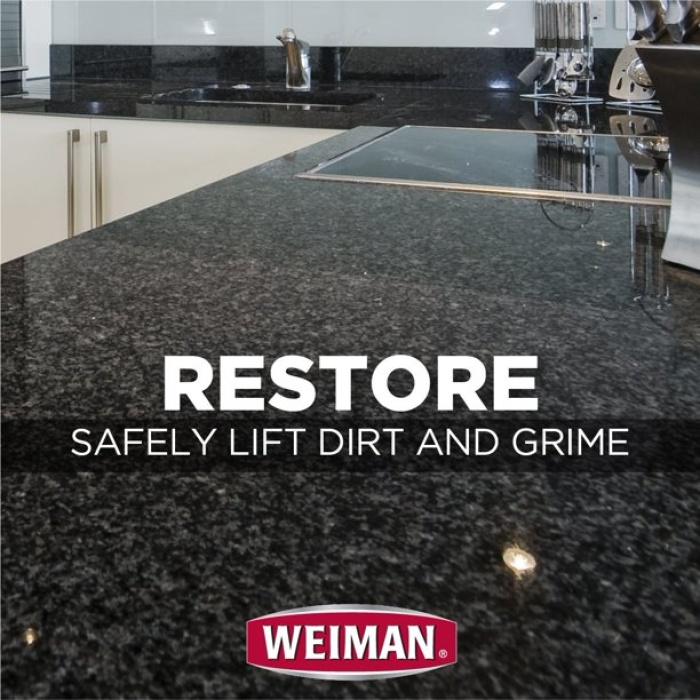 Weiman Granite & Stone Granit ve Taş Temizleme Mendili 30 Adet