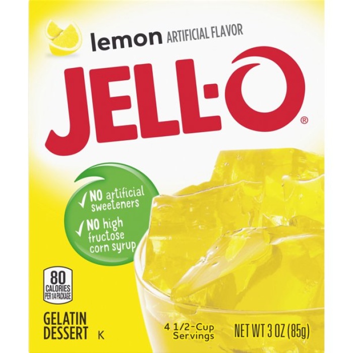 Jell-O Lemon Jelatin Tatlı 85 Gr.