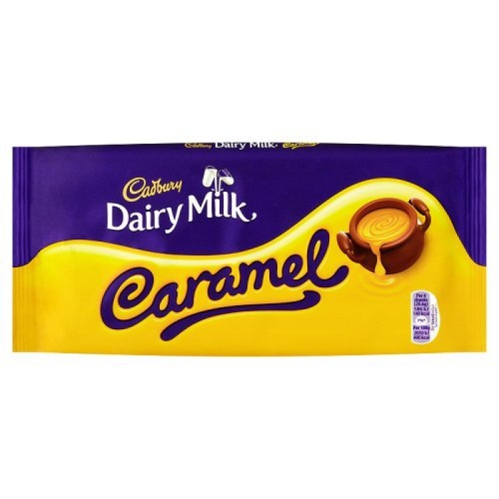 Cadbury Dairy Milk Caramel 180 Gr.