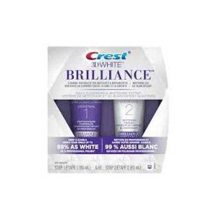 Crest 3D White Brilliance Daily Cleansing Macun & Beyazlatma Jeli