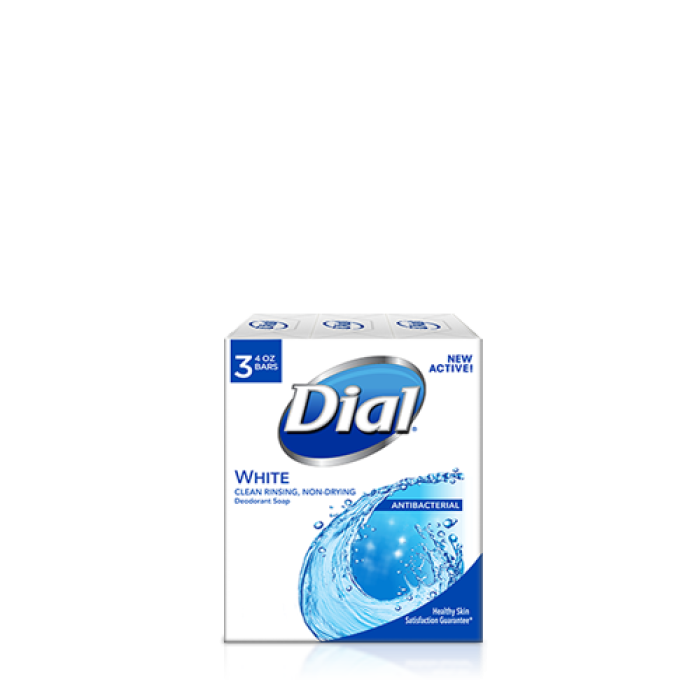 Dial White Antibacterial Sabun 3 Adet