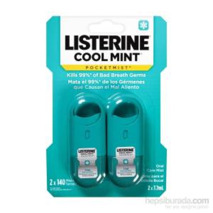 Listerine Cool Mint Agız Spreyi 2li