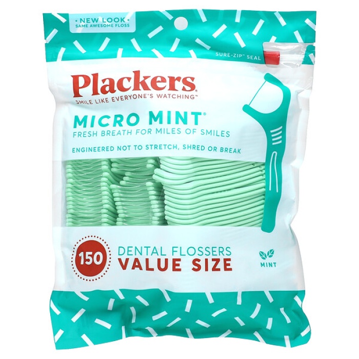 Plackers Micro Mınt Dental Flossers 150 Adet