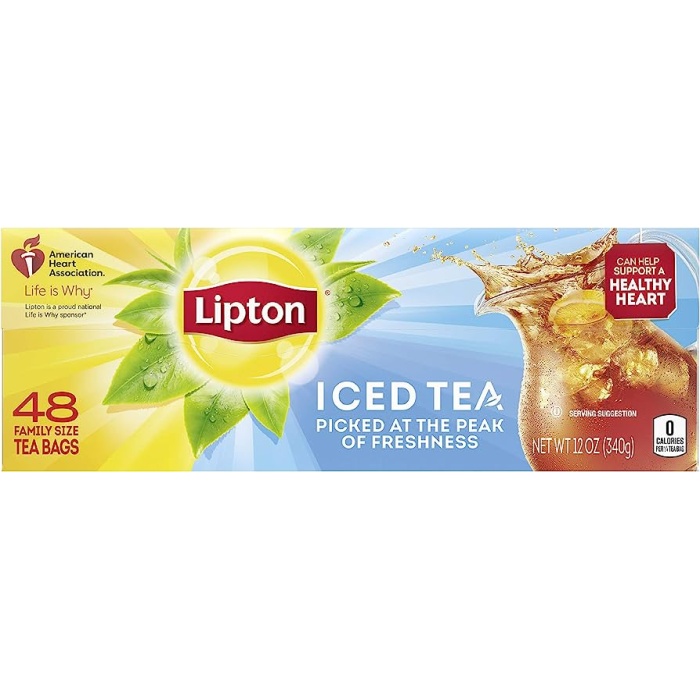 Lipton İced Tea 48 Family Size Tea Bags 340 gr