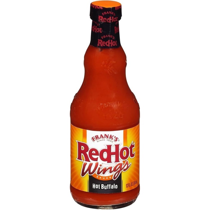 Franks Red Hot Wings Hot Buffalo Sauce 354 ml