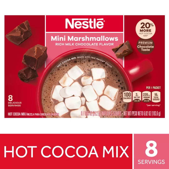 Nestle Mini Marshmallows Rıch Milk Chocolate Flavor 8 servis 193.6 gr