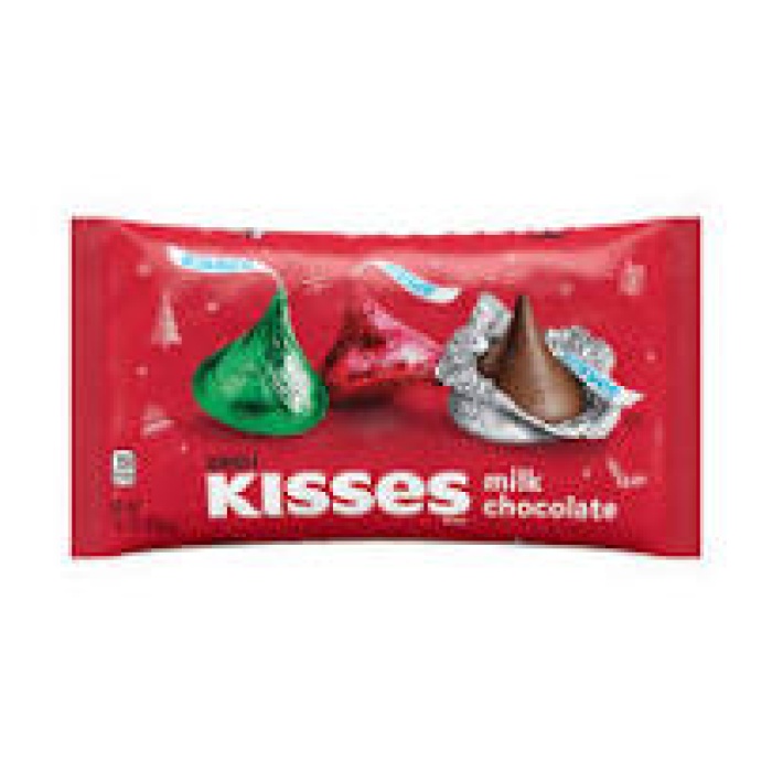 Kisses Milk Chocolate Christmas Pack 286 Gr.