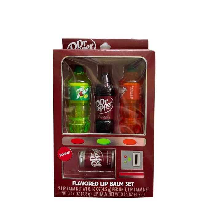 Dr. Pepper Flavored Lıp Balm Set