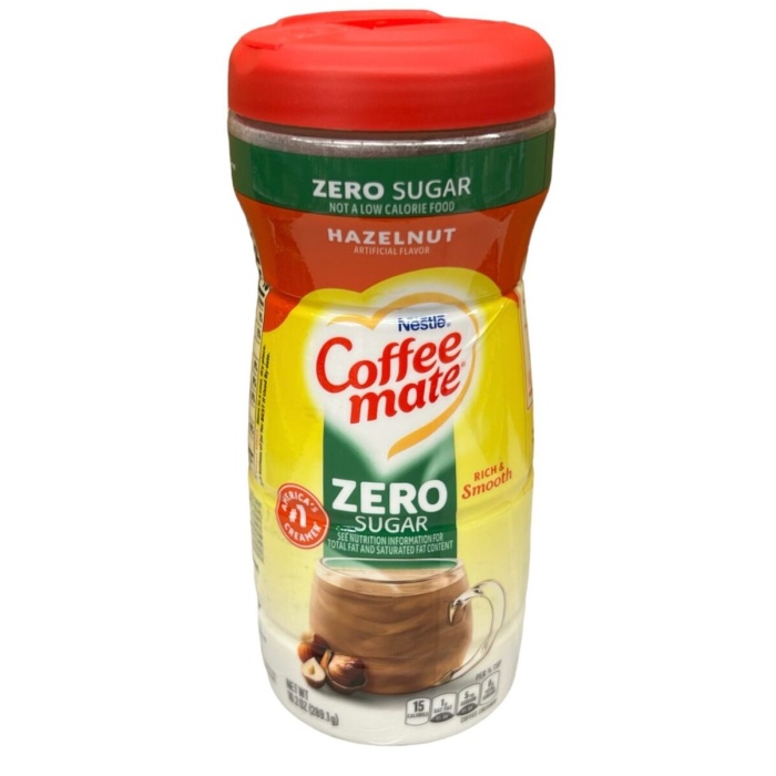 Nestle Coffee Mate Hazelnut Zero Sugar  289.1 Gr.