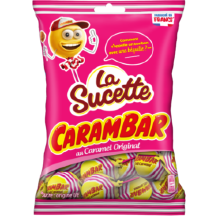 La Sucette Carambar au Cramel Original 156 gr