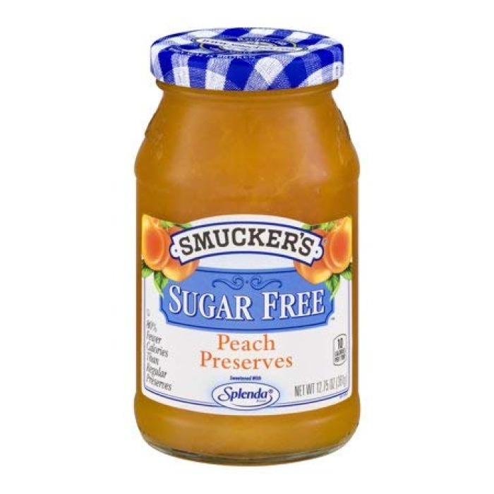 Smuckers Suger Free Peach Preserves 361 gr