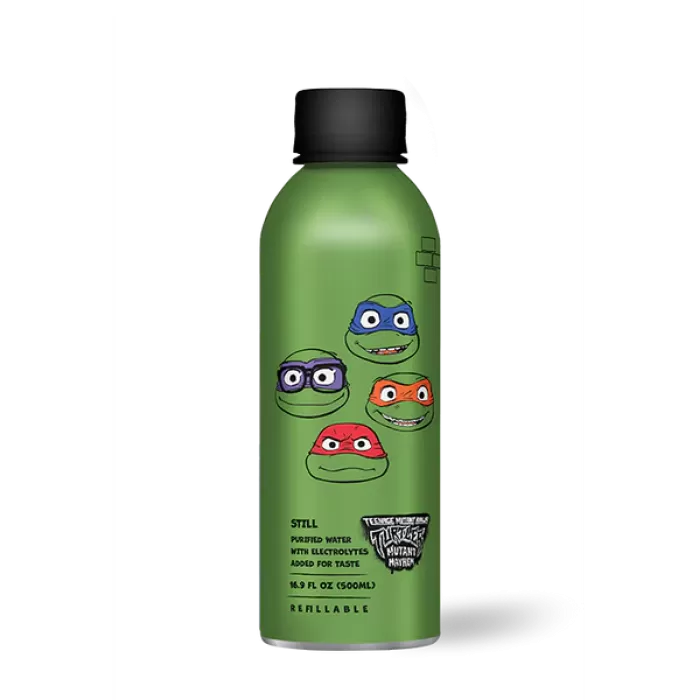 Path Turtle Power Ninja Turtles Stıll Puıfıed Water With Electrolytes Added For Taste Su 500 ml