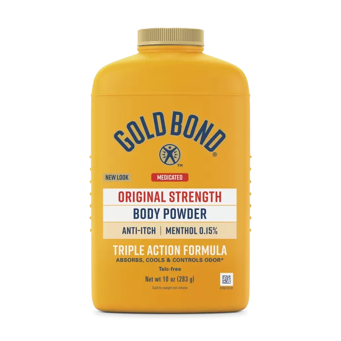 Gold Bond Medıcated Orıgınal Strength Body Powder Antı-Itch Menthol 0.15% 283 gr.