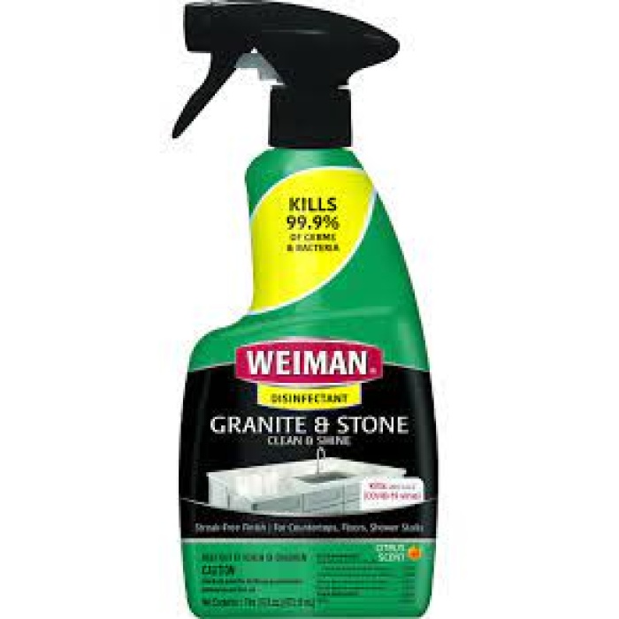 Weıman Dısınfectant Granıte & Stone Clean Shıne Cıtrus Scent Sprey 354.88 ml