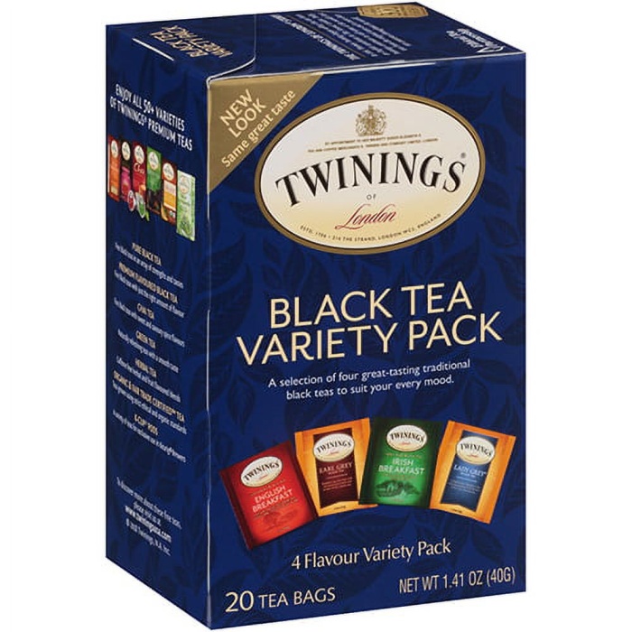 Twınıngs Of London Black Tea Varıety Pack 4 Flavour Variety Pack Poset Çay 20 Bags 40 gr.