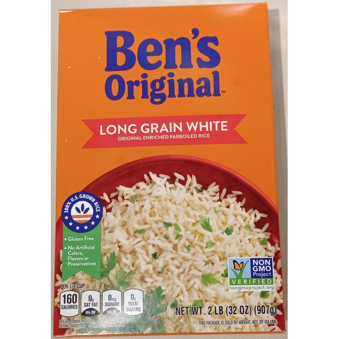 Bens Original Long Graın Whıte Rice 907 gr