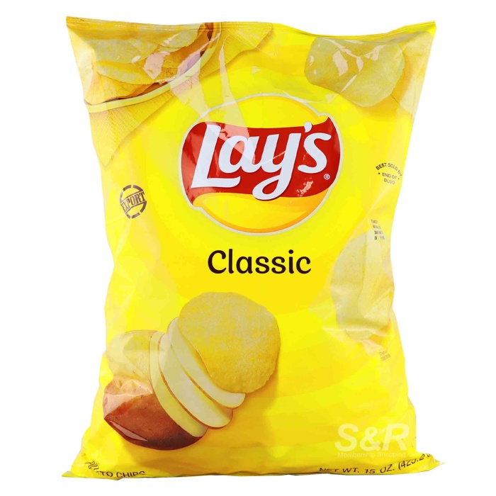 Classic Orıgınal Amerikan Potato Cips  425.2 gr